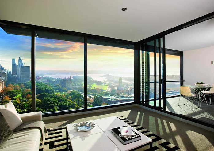 Signature Dwellings Symphony luxury apartment tower with modern design