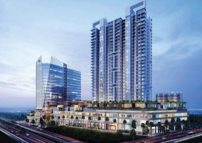 Signature Dwellings Park Avenue luxury apartment tower with modern design